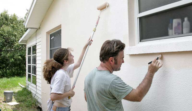 Prepare Exterior Walls for Painting