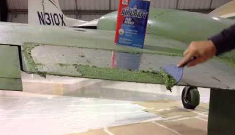 Use Aircraft Paint Remover