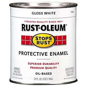 Rust-Oleum | Paint for Wrought Iron Railings | Gloss White