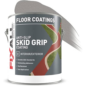 FIXALL Skid Grip Anti-Slip Acrylic Paint – Textured Coating