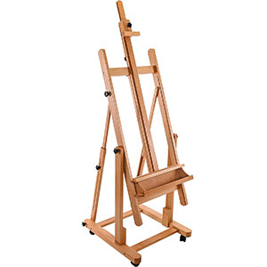 US Art Supply Malibu Extra Large H-Frame Deluxe Easel